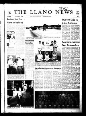 Primary view of object titled 'The Llano News (Llano, Tex.), Vol. 86, No. 29, Ed. 1 Thursday, May 26, 1977'.