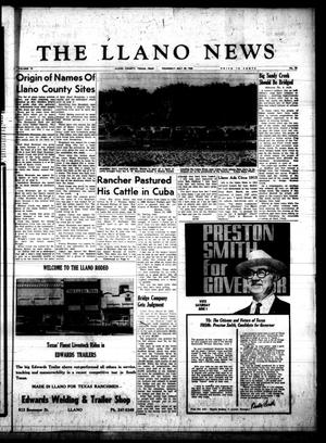 Primary view of object titled 'The Llano News (Llano, Tex.), Vol. 79, No. 28, Ed. 1 Thursday, May 30, 1968'.