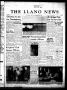 Newspaper: The Llano News (Llano, Tex.), Vol. 80, No. 2, Ed. 1 Thursday, Novembe…