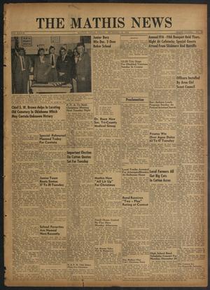 Primary view of object titled 'The Mathis News (Mathis, Tex.), Vol. 39, No. 50, Ed. 1 Friday, December 10, 1954'.