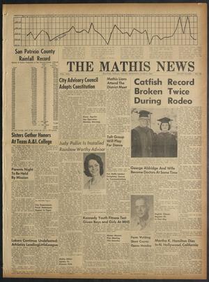 Primary view of object titled 'The Mathis News (Mathis, Tex.), Vol. 55, No. 25, Ed. 1 Thursday, June 6, 1963'.
