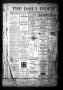 Newspaper: The Daily Index. (Mineral Wells, Tex.), Vol. 3, No. [1], Ed. 1 Monday…