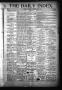 Newspaper: The Daily Index. (Mineral Wells, Tex.), Vol. 3, No. 33, Ed. 1 Wednesd…