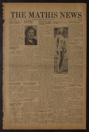 Primary view of The Mathis News (Mathis, Tex.), Vol. 33, No. 19, Ed. 1 Friday, May 7, 1948