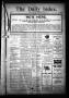 Newspaper: The Daily Index. (Mineral Wells, Tex.), Vol. 3, No. 200, Ed. 1 Saturd…