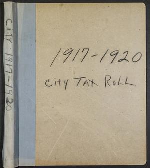 [City of Grand Prairie Tax Roll: 1917 to 1920]