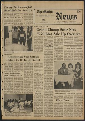 Primary view of The Mathis News (Mathis, Tex.), Vol. 57, No. 5, Ed. 1 Thursday, January 31, 1980