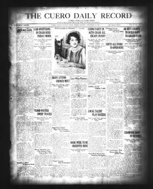 Primary view of The Cuero Daily Record (Cuero, Tex.), Vol. 67, No. 119, Ed. 1 Friday, November 18, 1927