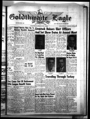 Primary view of object titled 'The Goldthwaite Eagle (Goldthwaite, Tex.), Vol. [68], No. 6, Ed. 1 Thursday, August 2, 1962'.