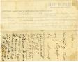 Thumbnail image of item number 4 in: 'Documents related to the case of The State of Texas vs. Dr. Myrick, cause no. 553, 1871'.