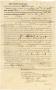 Thumbnail image of item number 3 in: 'Documents related to the case of The State of Texas vs. Lewis Campbell, principal, W. H. Campbell, and Robert Norton, securities, cause no. 708a, 1872'.
