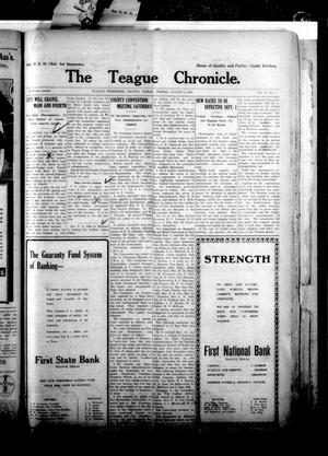 Primary view of object titled 'The Teague Chronicle. (Teague, Tex.), Vol. 15, No. 1, Ed. 1 Friday, August 6, 1920'.