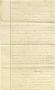 Thumbnail image of item number 3 in: 'Documents related to the case of The State of Texas vs. W. H. Hodge, principal, and M. J. Greenwood, security, cause no. 796a, 1874'.