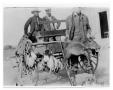 Photograph: Hunters in a Wagon