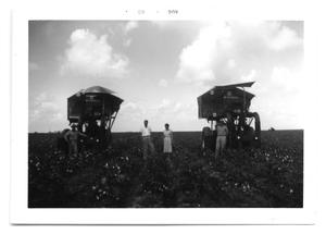 Primary view of object titled '[Cotton Picking Equipment]'.