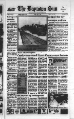 Primary view of The Baytown Sun (Baytown, Tex.), Vol. 67, No. 124, Ed. 1 Friday, March 24, 1989