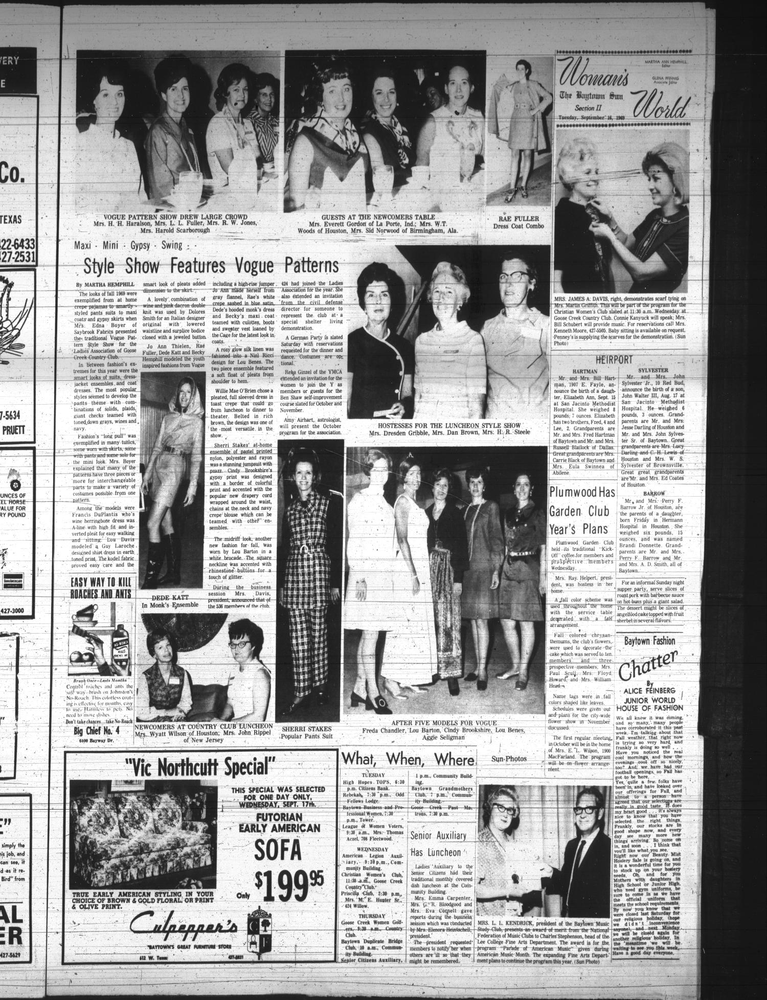 The Baytown Sun (Baytown, Tex.), Vol. 47, No. 311, Ed. 1 Tuesday, September 16, 1969
                                                
                                                    [Sequence #]: 9 of 14
                                                