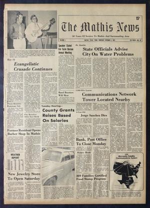 Primary view of object titled 'The Mathis News (Mathis, Tex.), Vol. 50, No. 40, Ed. 1 Thursday, October 4, 1973'.