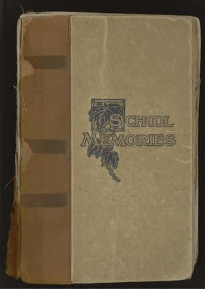 Primary view of object titled '[Scrapbook from Texas Presbyterian College for Girls]'.