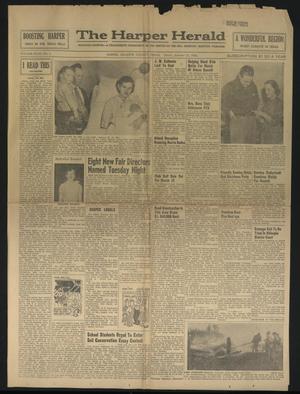 Primary view of object titled 'The Harper Herald (Harper, Tex.), Vol. 41, No. 2, Ed. 1 Friday, January 13, 1956'.