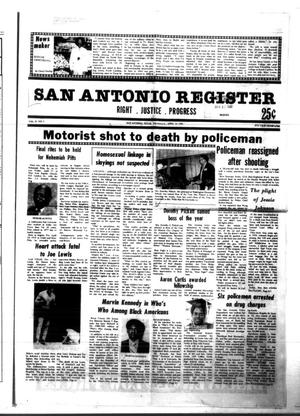 Primary view of object titled 'San Antonio Register (San Antonio, Tex.), Vol. 51, No. 2, Ed. 1 Thursday, April 16, 1981'.