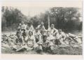 Thumbnail image of item number 1 in: '[Eanes Rock Schoolhouse Students Outside]'.