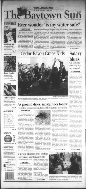 Primary view of object titled 'The Baytown Sun (Baytown, Tex.), Vol. 95, No. 120, Ed. 1 Friday, June 26, 2015'.