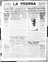 Newspaper: La Prensa (San Antonio, Tex.), Vol. 5, No. 1067, Ed. 1 Thursday, Octo…