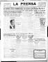 Newspaper: La Prensa (San Antonio, Tex.), Vol. 5, No. 1065, Ed. 1 Tuesday, Octob…