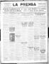 Newspaper: La Prensa (San Antonio, Tex.), Vol. 4, No. 726, Ed. 1 Saturday, Novem…