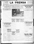 Newspaper: La Prensa (San Antonio, Tex.), Vol. 4, No. 611, Ed. 1 Sunday, July 16…