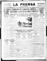 Newspaper: La Prensa (San Antonio, Tex.), Vol. 5, No. 1025, Ed. 1 Sunday, August…