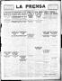 Newspaper: La Prensa (San Antonio, Tex.), Vol. 5, No. 877, Ed. 1 Saturday, March…