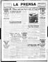Newspaper: La Prensa (San Antonio, Tex.), Vol. 5, No. 931, Ed. 1 Wednesday, May …