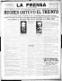 Newspaper: La Prensa (San Antonio, Tex.), Vol. 4, No. 723, Ed. 1 Wednesday, Nove…