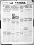 Newspaper: La Prensa (San Antonio, Tex.), Vol. 5, No. 915, Ed. 1 Tuesday, May 8,…