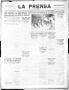 Thumbnail image of item number 1 in: 'La Prensa (San Antonio, Tex.), Vol. 4, No. 727, Ed. 1 Tuesday, December 12, 1916'.