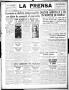 Newspaper: La Prensa (San Antonio, Tex.), Vol. 5, No. 1004, Ed. 1 Sunday, August…