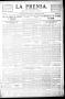 Newspaper: La Prensa. (San Antonio, Tex.), Vol. 1, No. 50, Ed. 1 Thursday, Janua…