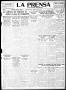 Thumbnail image of item number 1 in: 'La Prensa (San Antonio, Tex.), Vol. 10, No. 103, Ed. 1 Saturday, May 27, 1922'.