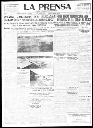 Primary view of object titled 'La Prensa (San Antonio, Tex.), Vol. 10, No. 130, Ed. 1 Friday, June 23, 1922'.