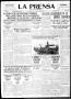 Thumbnail image of item number 1 in: 'La Prensa (San Antonio, Tex.), Vol. 6, No. 1565, Ed. 1 Thursday, May 22, 1919'.