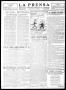 Thumbnail image of item number 3 in: 'La Prensa (San Antonio, Tex.), Vol. 8, No. 2,479, Ed. 1 Monday, February 6, 1922'.