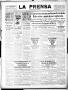 Newspaper: La Prensa (San Antonio, Tex.), Vol. 5, No. 1137, Ed. 1 Thursday, Dece…