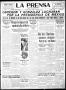 Thumbnail image of item number 1 in: 'La Prensa (San Antonio, Tex.), Vol. 6, No. 1394, Ed. 1 Sunday, December 1, 1918'.