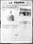 Newspaper: La Prensa (San Antonio, Tex.), Vol. 6, No. 1206, Ed. 1 Sunday, May 5,…