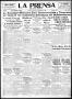 Primary view of La Prensa (San Antonio, Tex.), Vol. 7, No. 2,000, Ed. 1 Tuesday, September 28, 1920