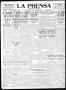 Thumbnail image of item number 1 in: 'La Prensa (San Antonio, Tex.), Vol. 7, No. 1933, Ed. 1 Friday, July 23, 1920'.