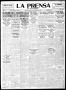 Thumbnail image of item number 1 in: 'La Prensa (San Antonio, Tex.), Vol. 7, No. 2,067, Ed. 1 Friday, December 3, 1920'.