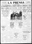 Newspaper: La Prensa (San Antonio, Tex.), Vol. 7, No. 1886, Ed. 1 Wednesday, Jun…